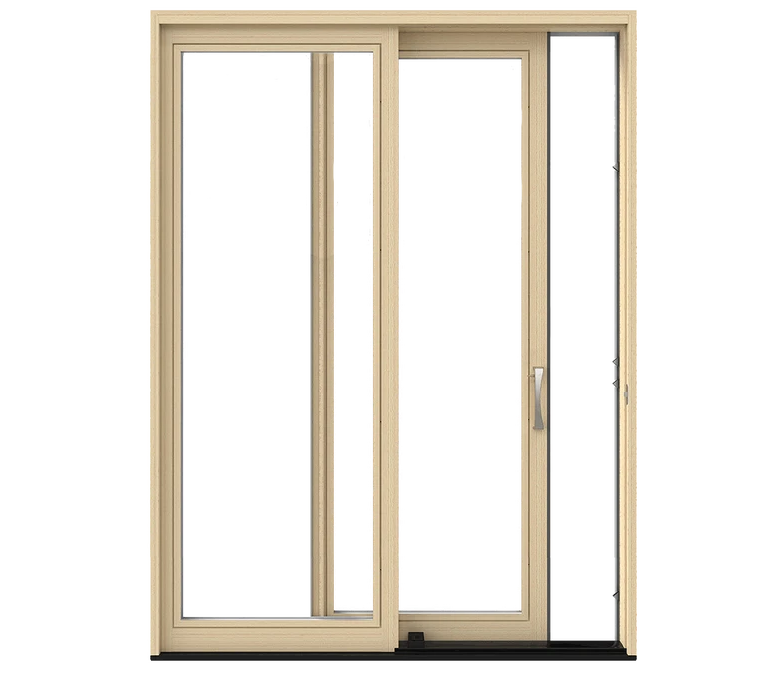 Kalispell PELLA® LIFESTYLE SERIES Wood Sliding Patio Doors 